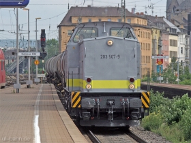 Stock Transport | 203 507-9 | (ex DR 112 374-6) | Koblenz Hbf | 5.06.2007 | (c) Uli Kutting