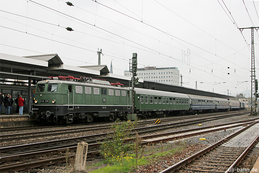 DB | E40 128 | Koblenz Hbf | 18.10.2015 | (c) Uli Kutting