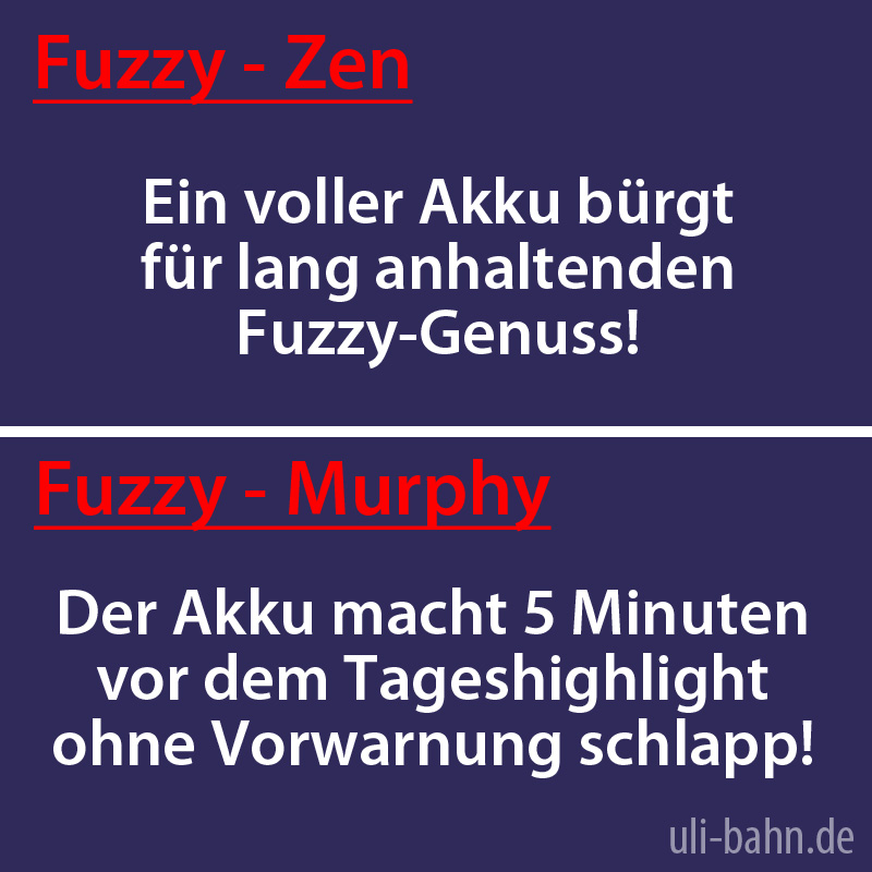 Fuzzy Rule No. 006 - Akku